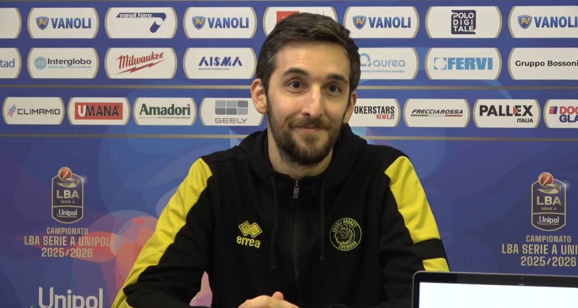 Vanoli verso Sassari, Campigotto: “Assenti recuperati e clima positivo nel gruppo”