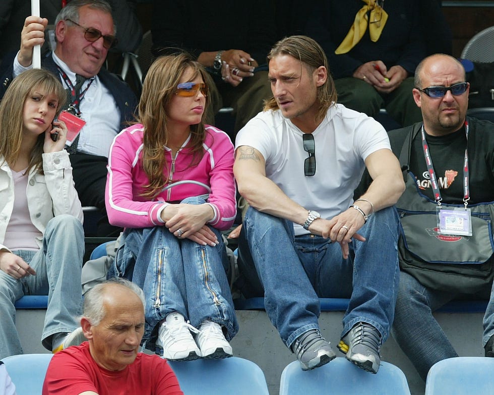 Francesco Totti e Ilary Blasi totti e ilary