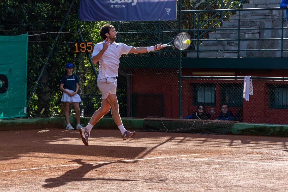 Gabriele Piraino in azione Gabriele Piraino in azione
