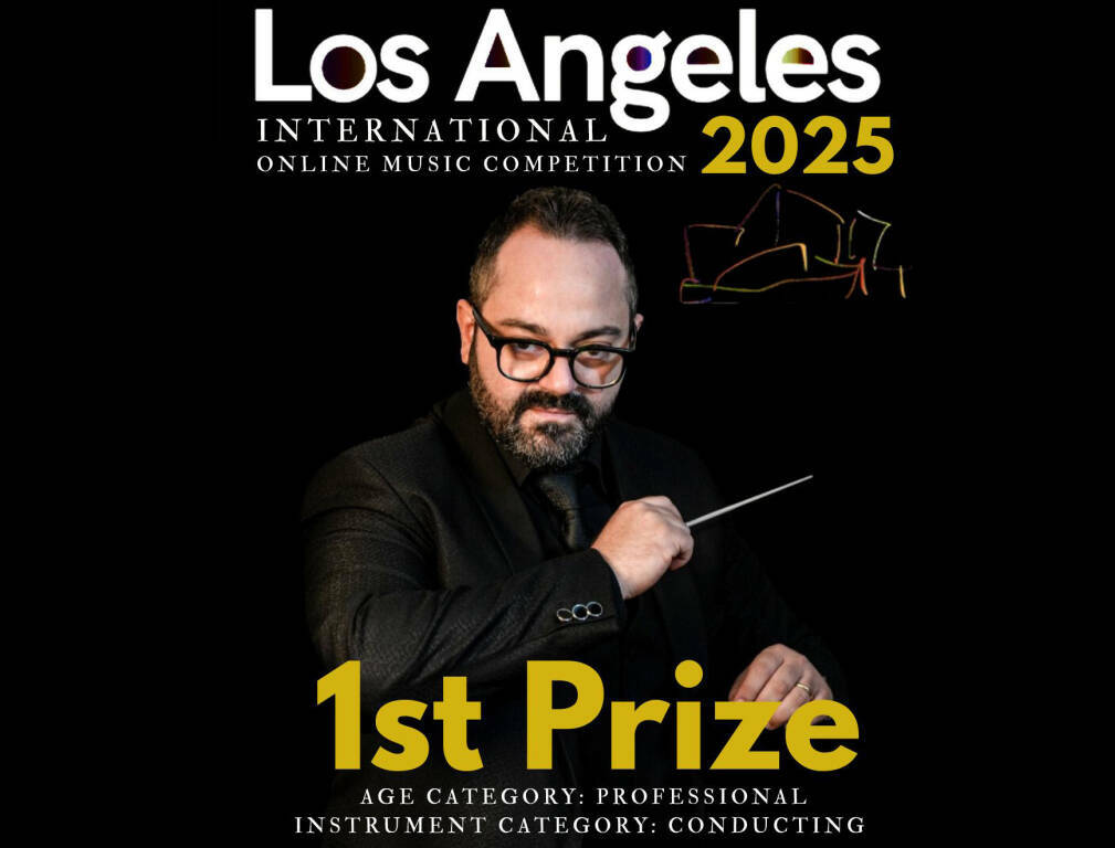 Damiano Morise, premio a Los Angeles per il maestro crotonese