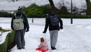 Tempesta Goretti, raffiche di vento e nevicate in tutta Europa. FOTO - Sky TG24