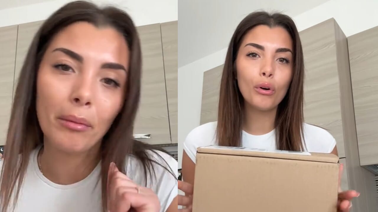 la sua reazione in un video