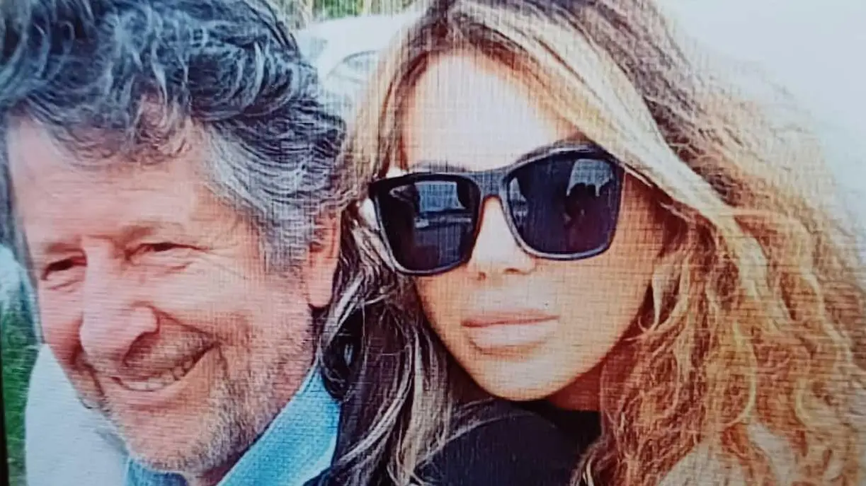 Graziano Rossi e la sua compagna Ambra Arpino in un’immagine di qualche tempo fa