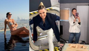 da Belén a Cremonini, Hunziker con Ramazzotti, Fedez con i figli, Gregoraci a Dubai