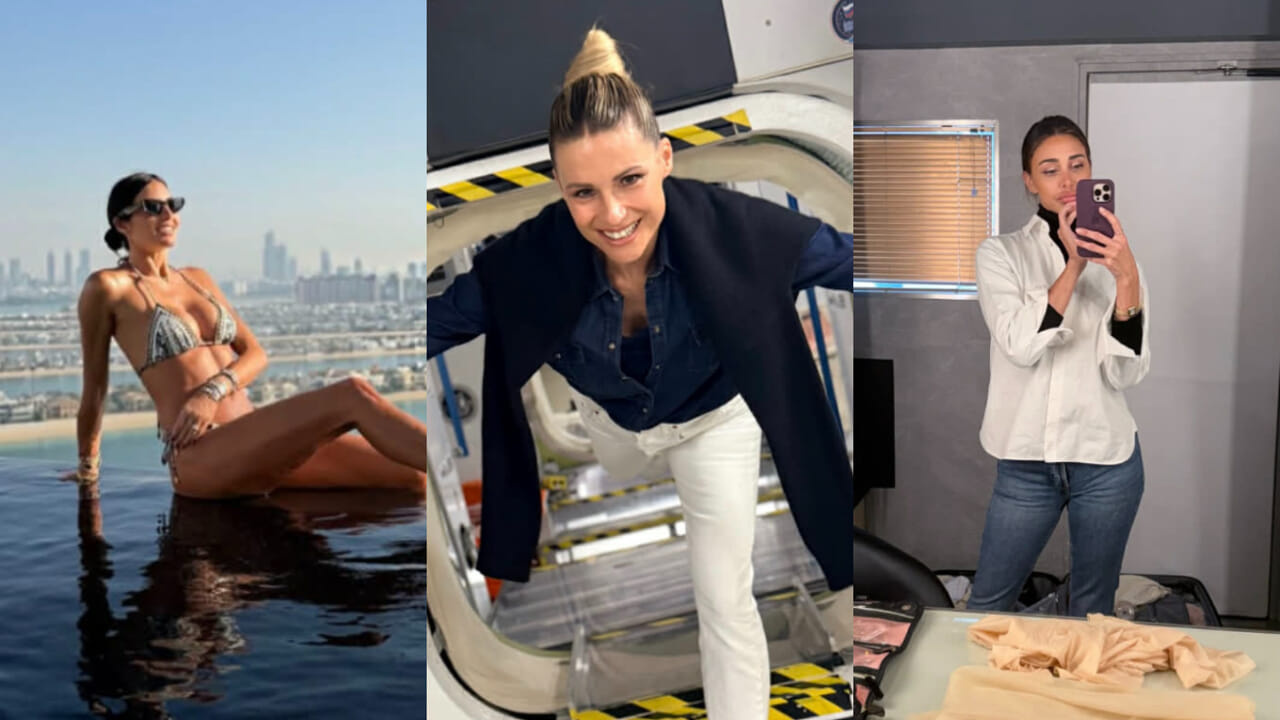da Belén a Cremonini, Hunziker con Ramazzotti, Fedez con i figli, Gregoraci a Dubai