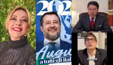 Capodanno 2026, gli auguri dei politici italiani sui social: da Meloni a Salvini e Conte - Sky TG24