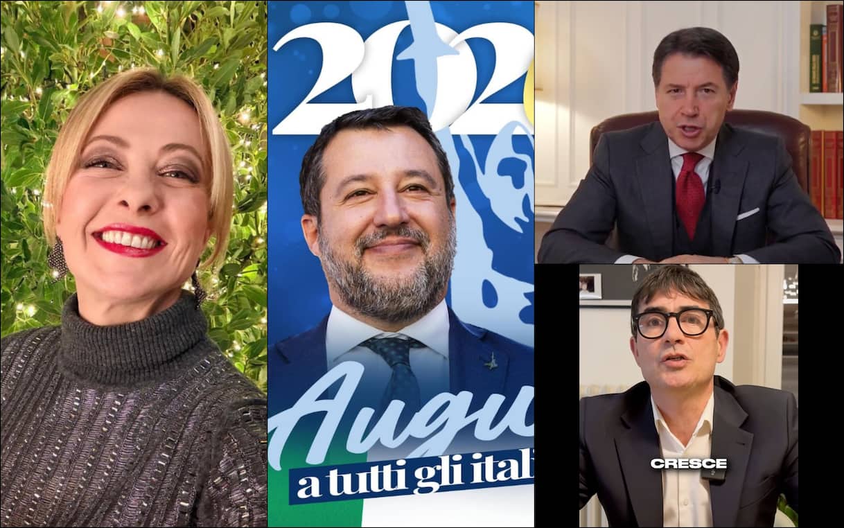 Capodanno 2026, gli auguri dei politici italiani sui social: da Meloni a Salvini e Conte - Sky TG24