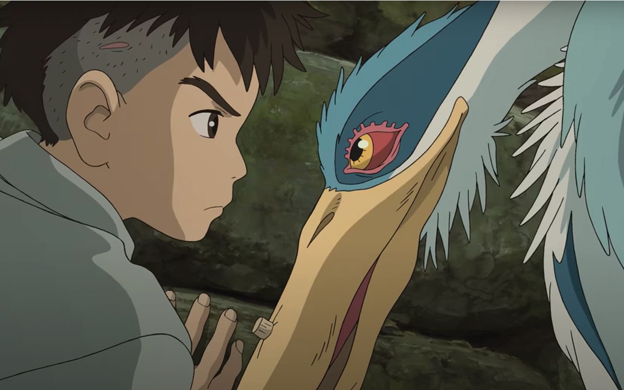 il ragazzo e l'airone di miyazaki