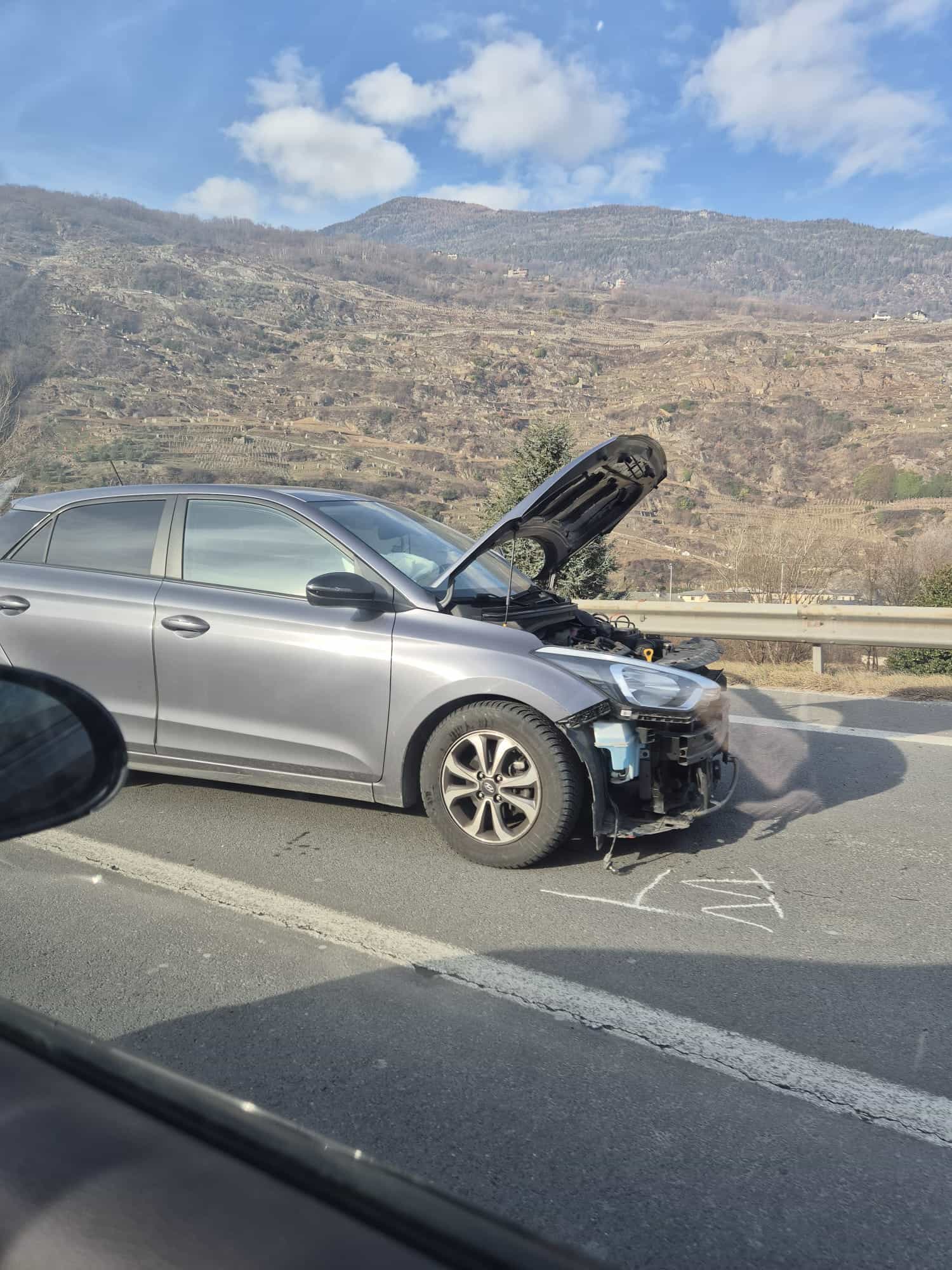 Il terzo veicolo coinvolto