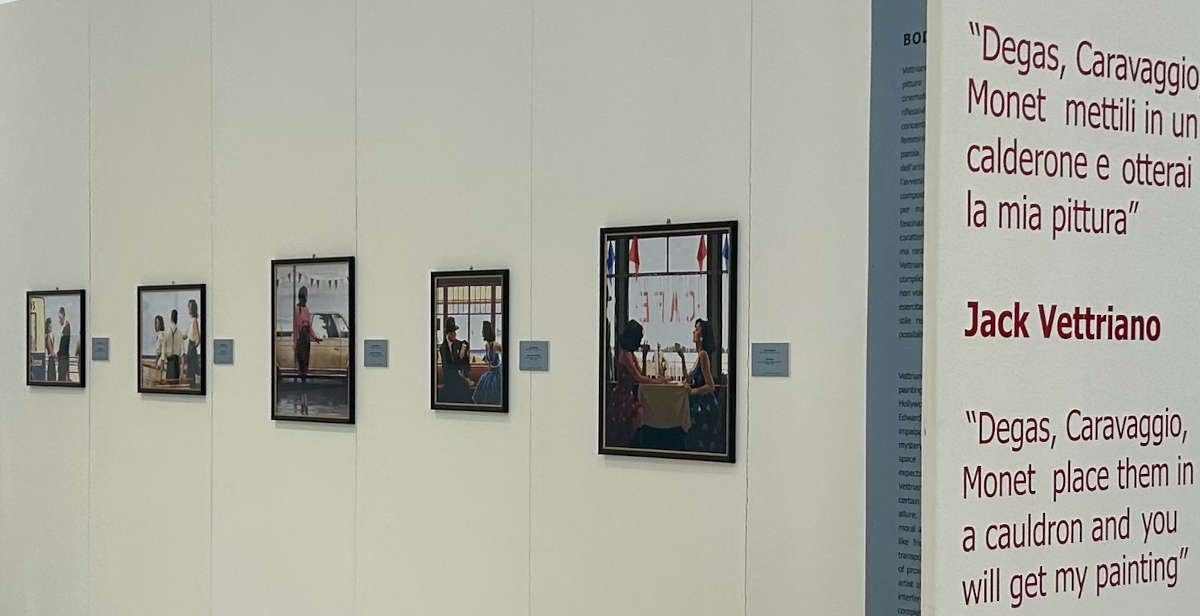 Recensione della mostra su Jack Vettriano a Milano