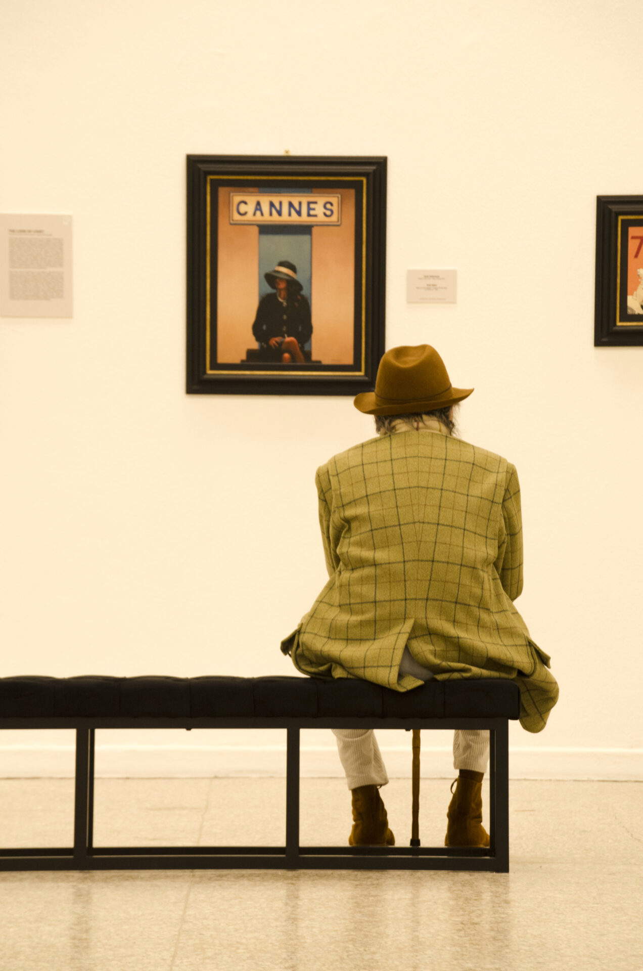 Allestimenti della mostra su Jack Vettriano al Museo della Permanente. Foto: Simone Canepa