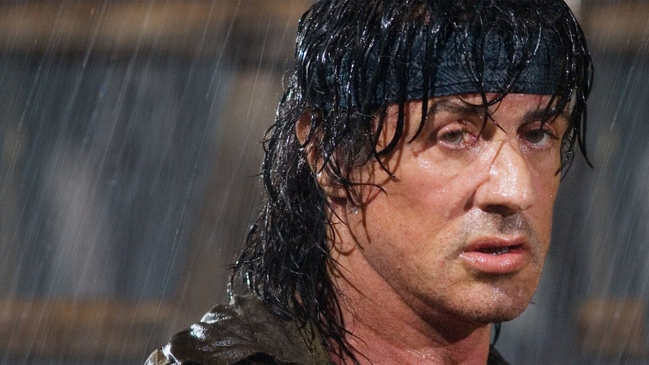 Sylvester Stallone nei panni di John Rambo