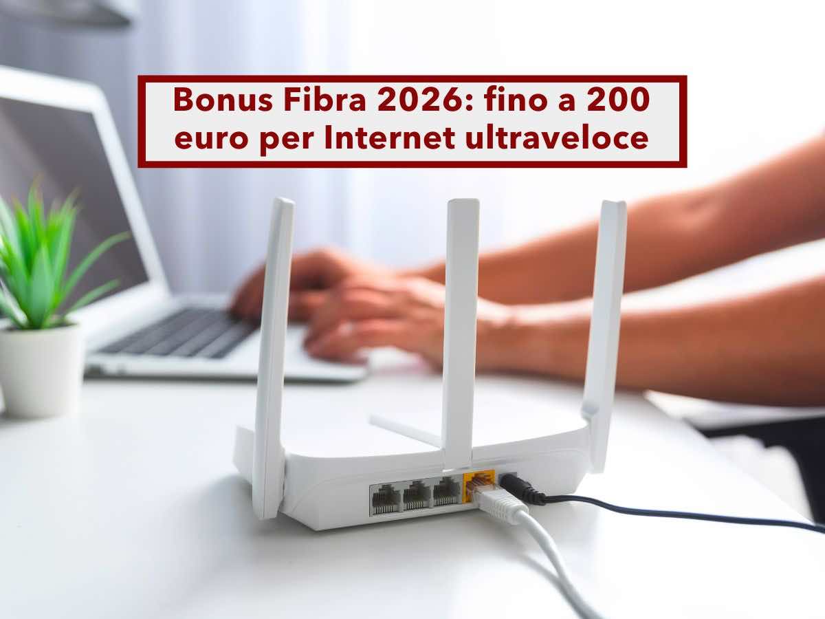 Bonus Fibra 2026, voucher fino a 200 euro per portare Internet ultraveloce in casa: ecco i requisiti e come fare - Brocardi.it
