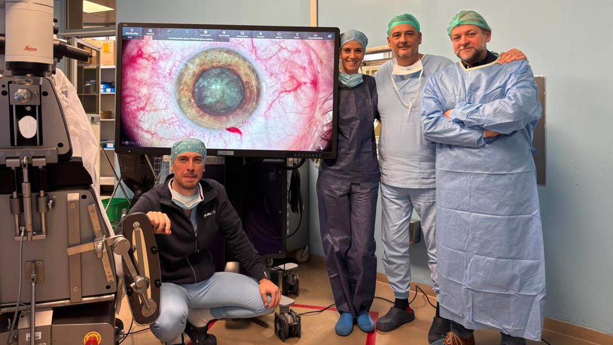 ecco il reparto che cambia la chirurgia degli occhi