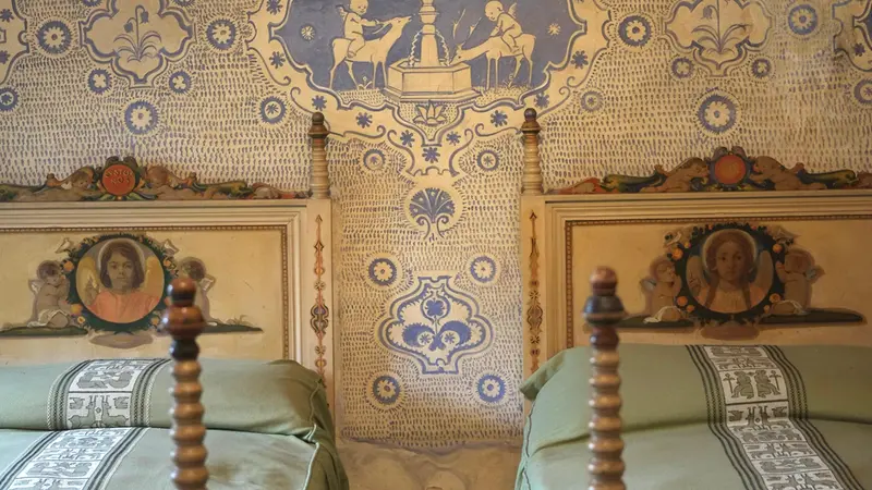 La camera dei bambini in Casa Trainini - © www.giornaledibrescia.it