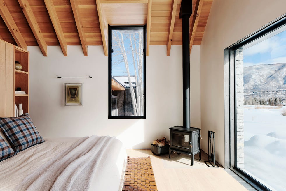 Lake Flato Aspen house lake flato aspen house bedroom