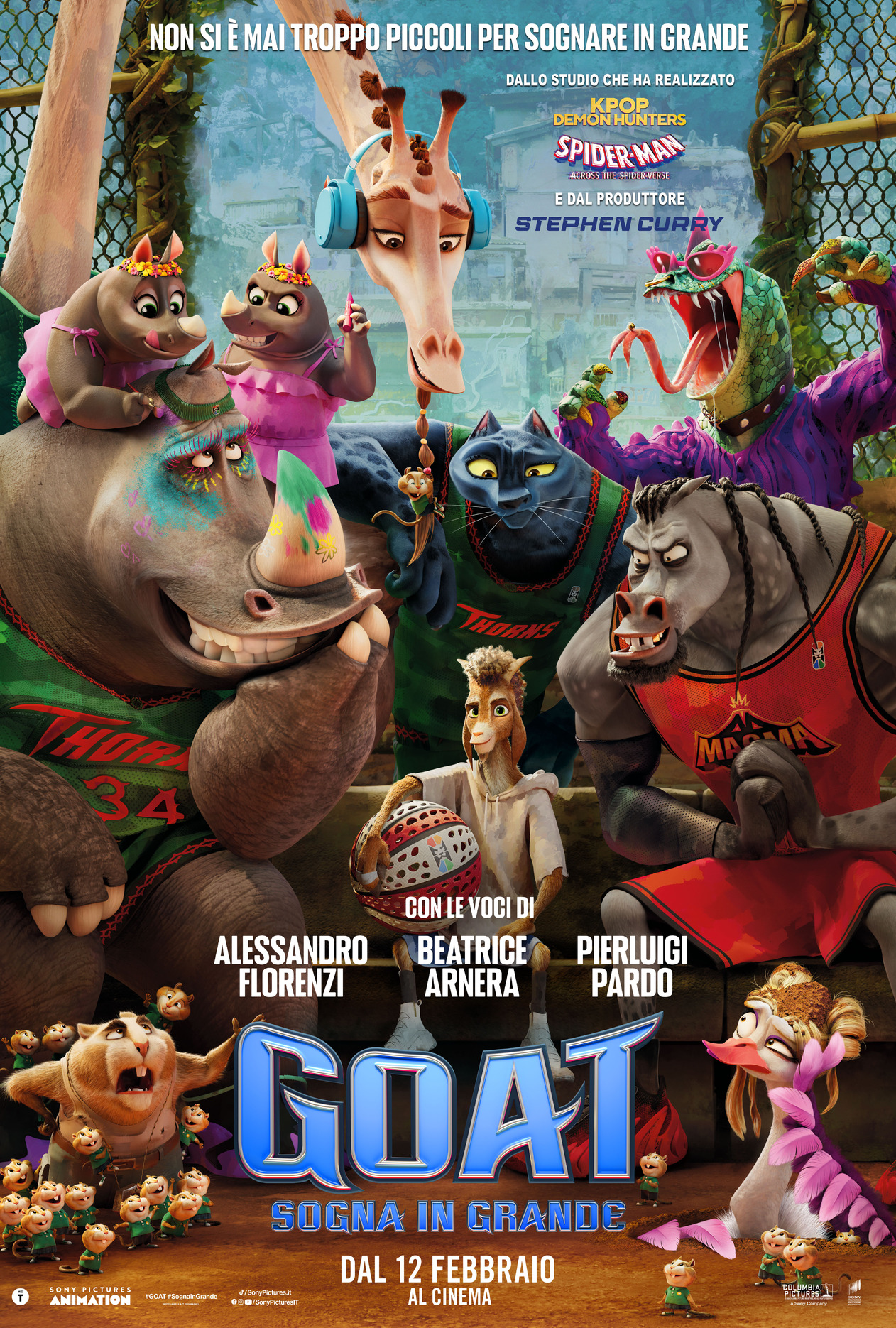 poster di GOAT: Sognare in grande