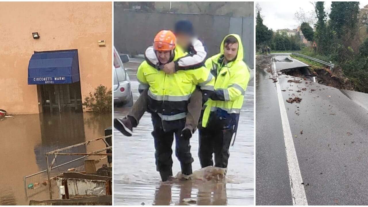 Maltempo a Roma, la conta dei danni (anche alle aziende). Resta l'allerta sull'Aniene
