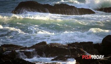 Allerta meteo per vento,pioggia, mareggiate in Toscana 9 gennaio 2026