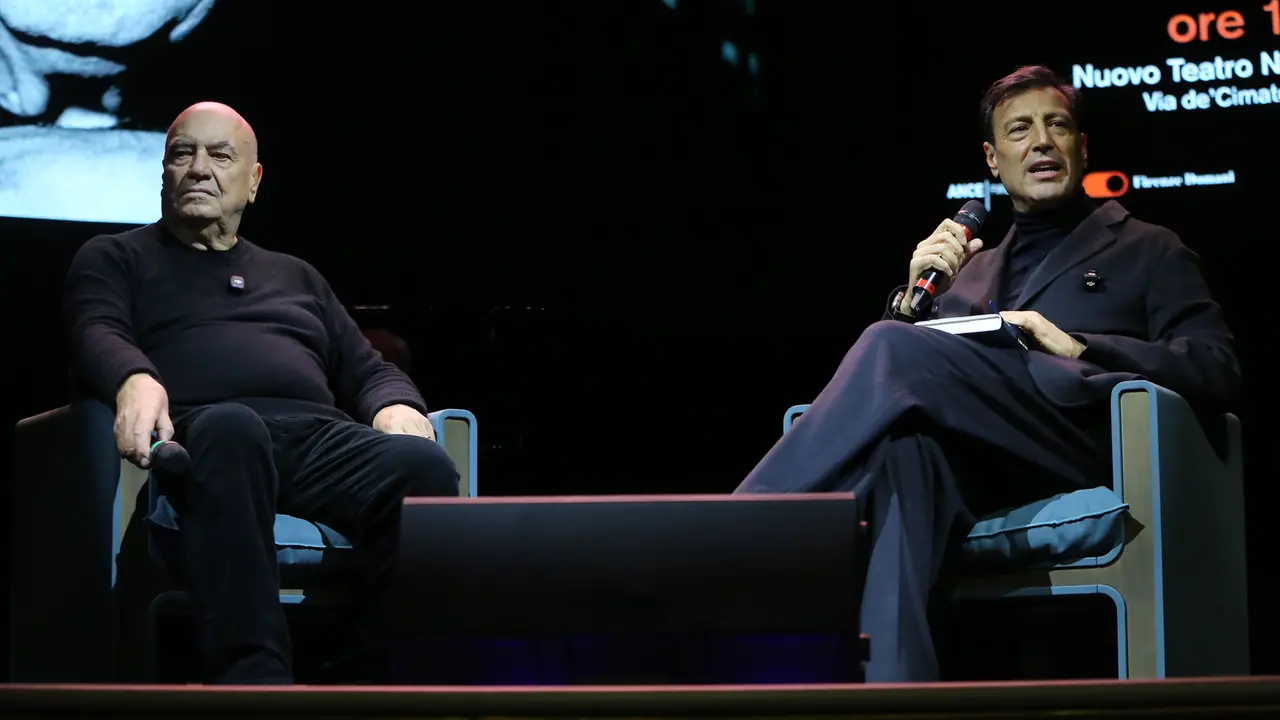 Massimiliano Fuksas e Marco Casamonti (Foto  Marco Mori /New Press Photo)