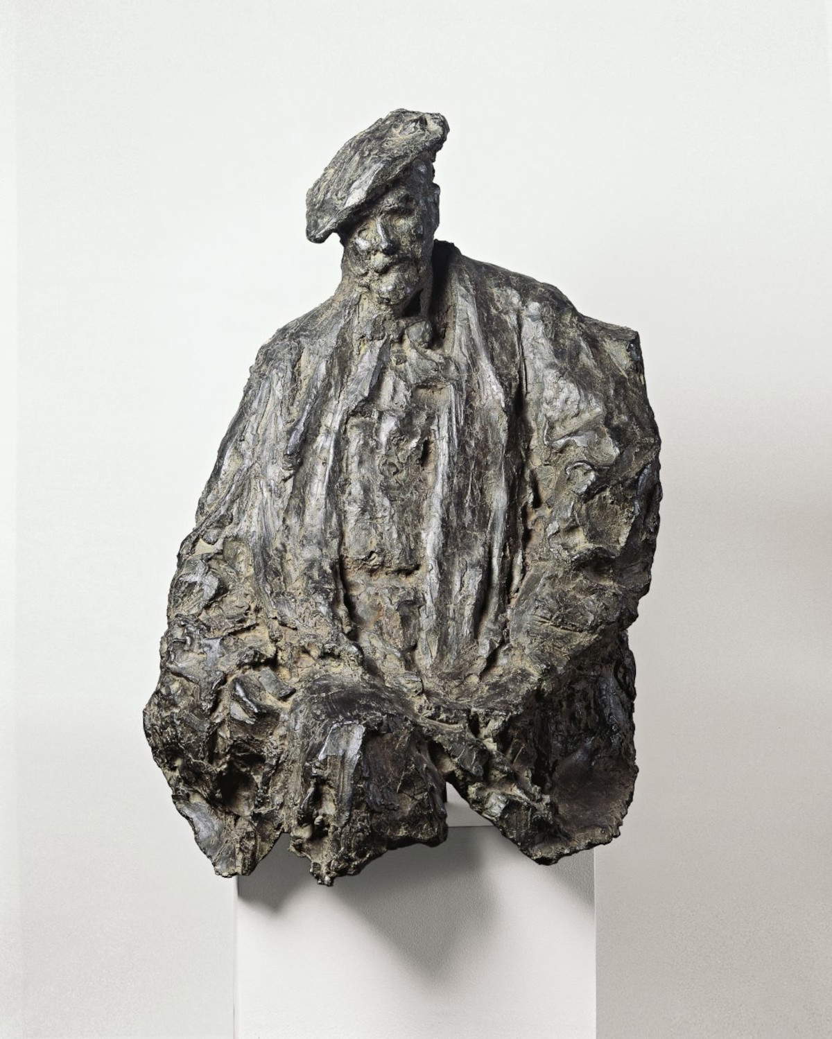 Medardo Rosso, Ritratto di Henri Rouart (1890; bronzo fuso, 93 x 71 x 50 cm; Kunst Museum Winterthur)