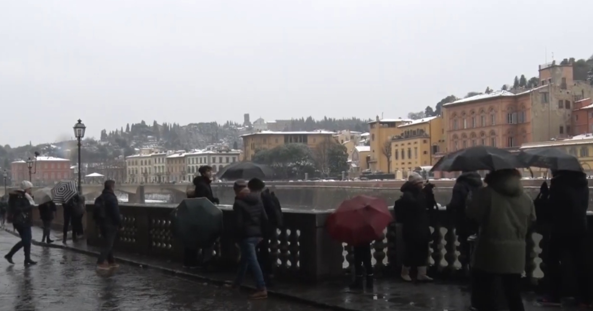 Epifania sotto l'ondata di aria artica in Italia