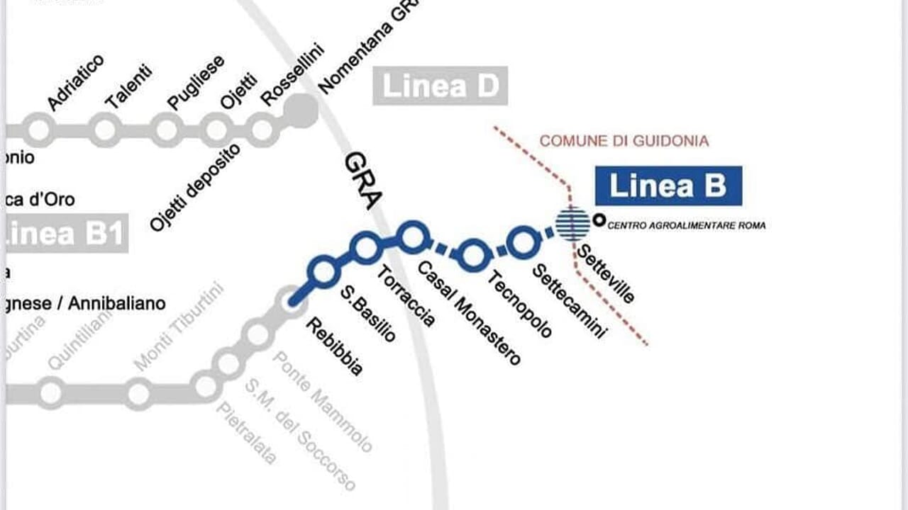 sei nuove stazioni fino a Setteville