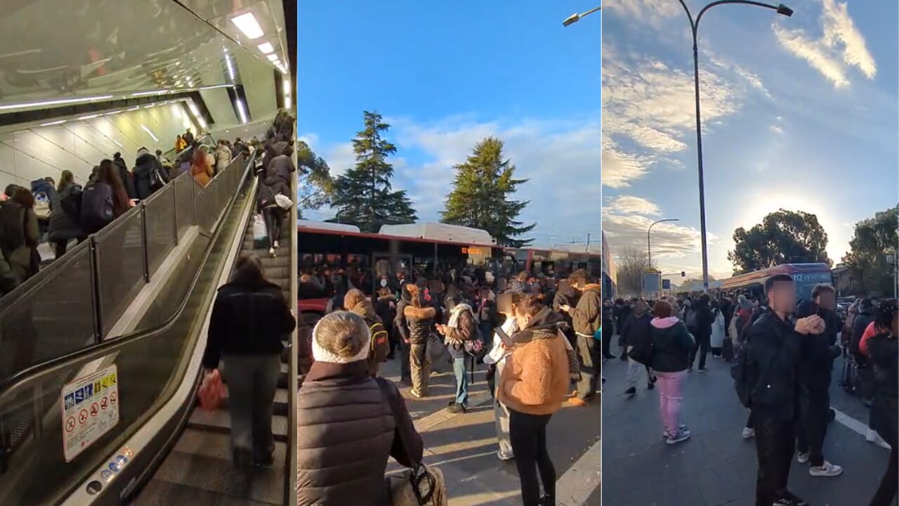 Metro C interrotta, ecco la mattinata da incubo dei pendolari di Roma