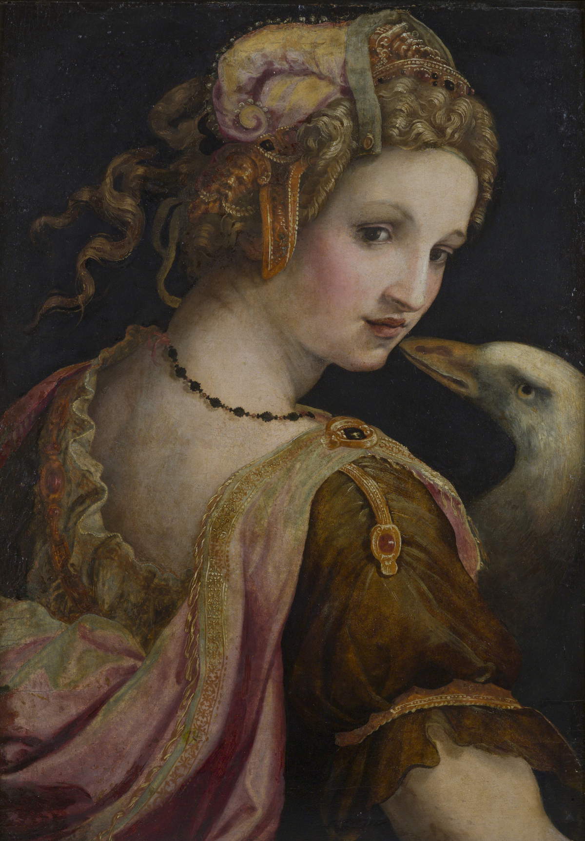 Michele Tosini, Leda (1560 – 1570 circa, Roma, Galleria Borghese)