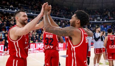 Basket, Serie A: una magia di Brooks salva Milano, Sassari sorprende Brescia