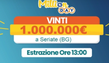 MillionDay, vincita di un milione di euro a Seriate