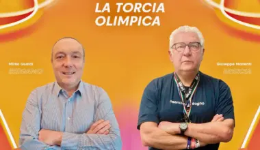 Fiamma olimpica, a Iseo tre ciclisti olimpici tedofori d’eccezione