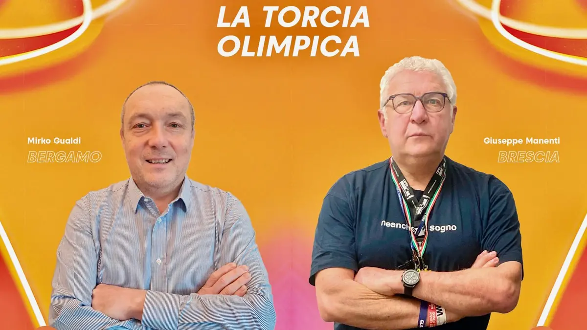 Fiamma olimpica, a Iseo tre ciclisti olimpici tedofori d’eccezione
