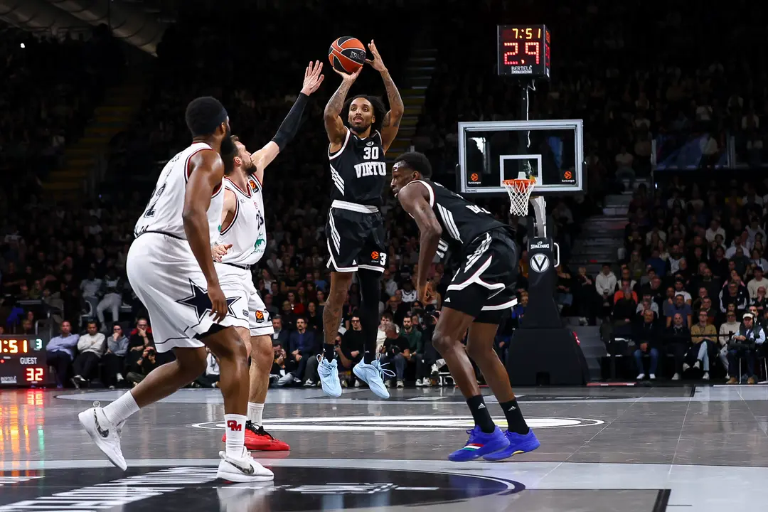Eurolega 19^: Virtus BO batte e aggancia MI (9-10) a fine andata