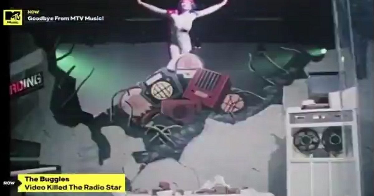 "Video killed the radio star" chiude la programmazione musicale di MTV