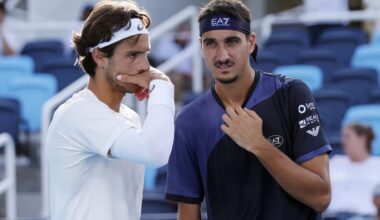Musetti e Sonego in finale in doppio nel torneo Atp di Hong Kong 2025