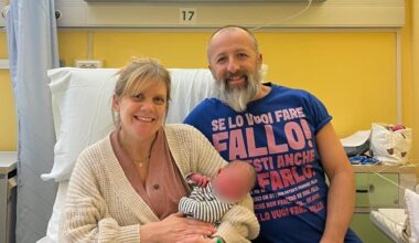 Gregorio l'ultimo nato del 2025 e Karla Maria la prima nascita del 2026