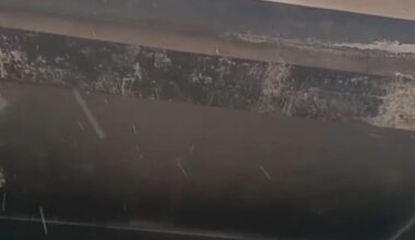 nevischio in diversi quartieri della Capitale (video)