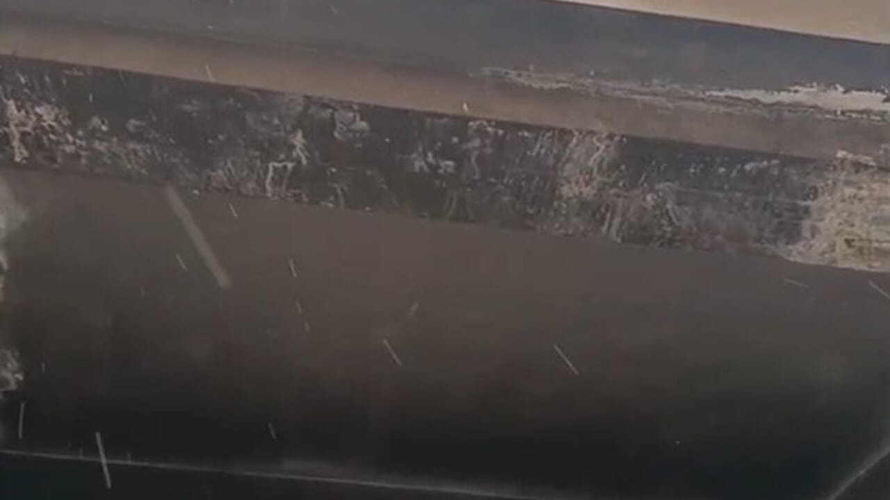 nevischio in diversi quartieri della Capitale (video)