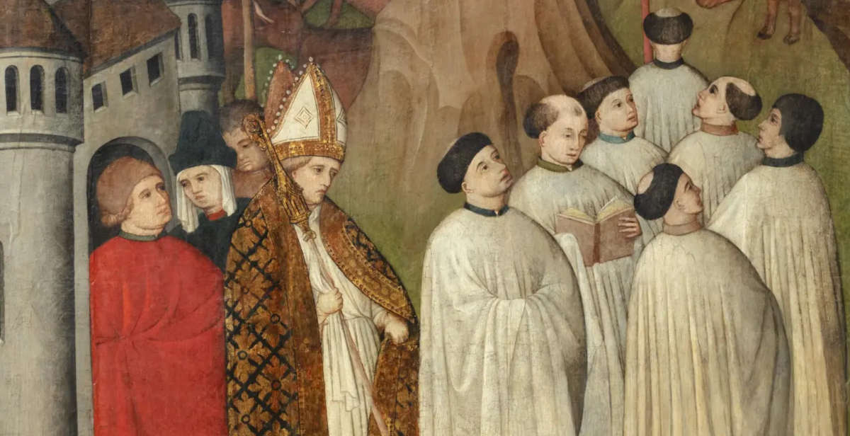 ritrovata pittura gotica di Villalpando con la IA