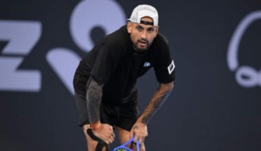 Kyrgios rinuncia al singolare agli Australian Open: giocherà solo il doppio