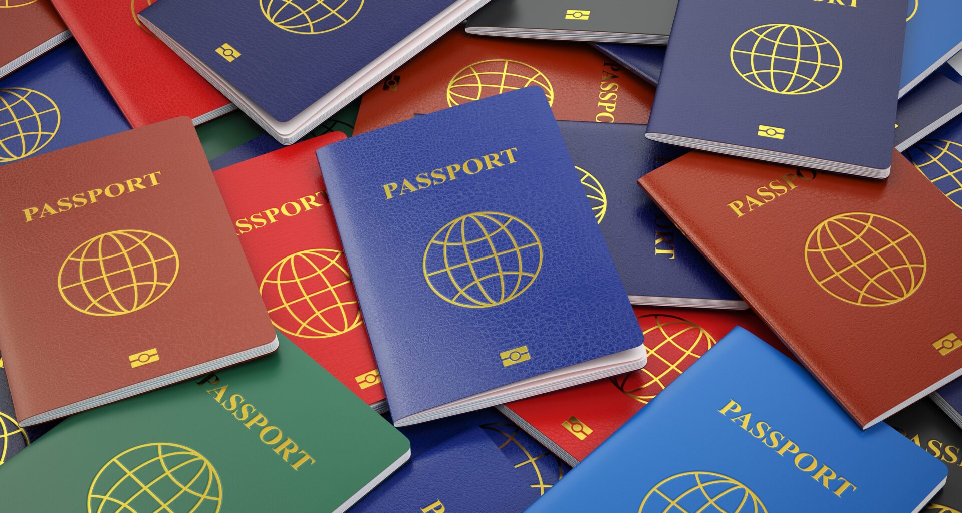 Perché i passaporti hanno colori diversi e cosa significano il rosso, verde, blu e nero