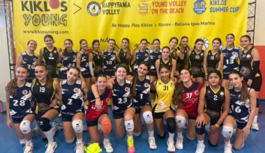 primo e secondo posto Under 14 all’Hppyfania Volley di Rimini