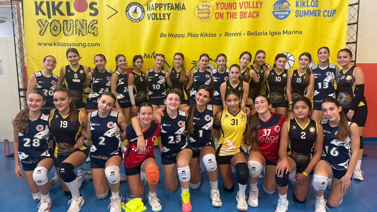 primo e secondo posto Under 14 all’Hppyfania Volley di Rimini