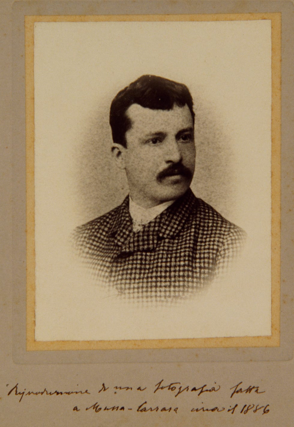 portrait of giovanni pascoli...