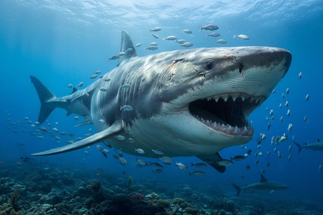 Squalo gigante terrorizza l'Atlantico: l'avvistamento senza precedenti | Sembra provenire dalla preistoria