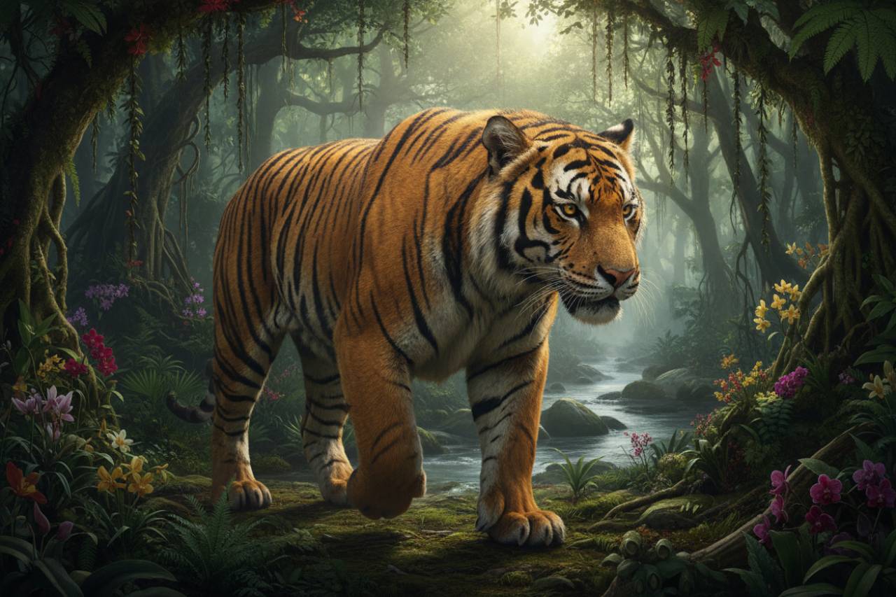 È lei la tigre più grande sul pianeta terra: sembra provenire dfai tempi dei dinosauri | È grande come una macchina