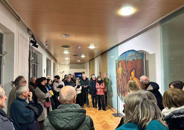Presentazione della mostra di Ugo Riva "Icone dell