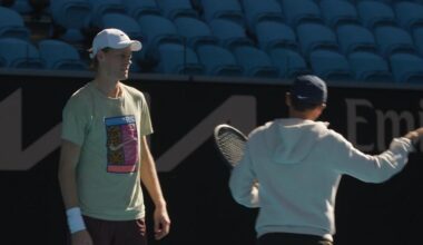 le foto del primo allenamento