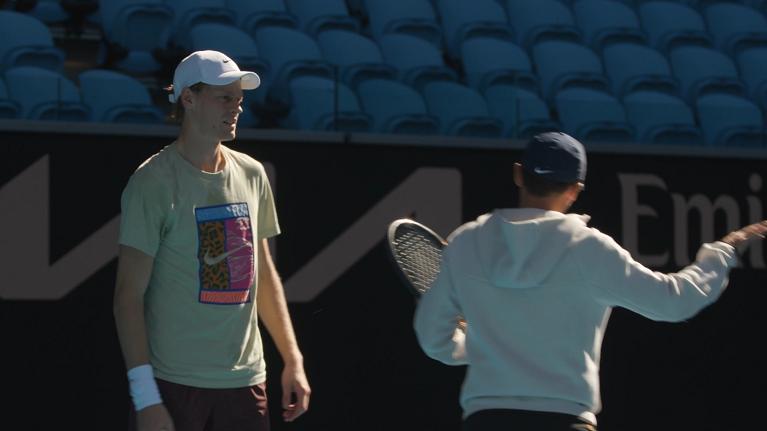 le foto del primo allenamento